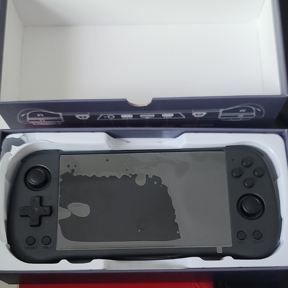 Black Handheld Gaming Console